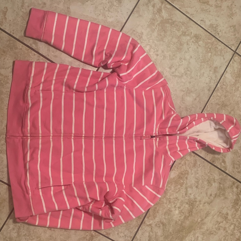 ll bean zip up hoodie white fur inside